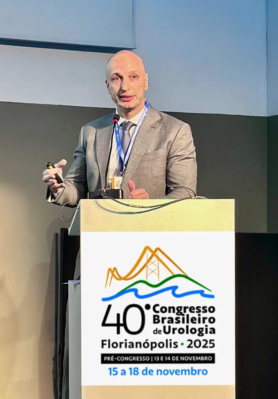 Dr. Paulo Esteves no 40º Congresso Brasileiro de Urologia